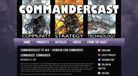 commandercast.com
