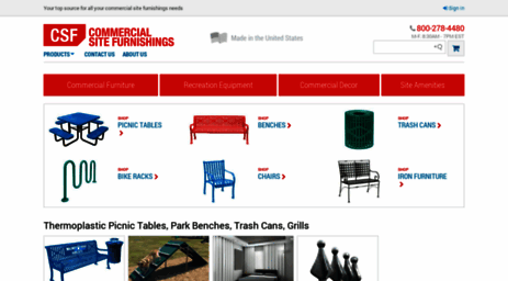commercialsitefurnishings.com