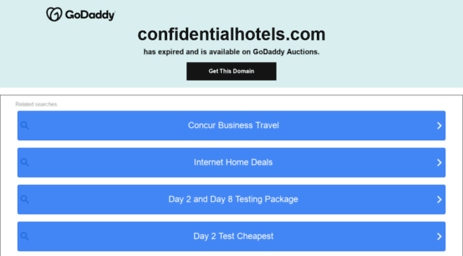 confidentialhotels.com