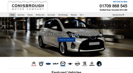 conisbroughmotorcompany.co.uk