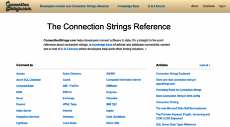 connectionstrings.com