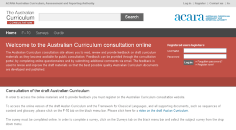 consultation.australiancurriculum.edu.au