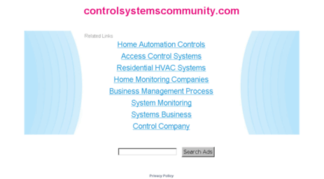 controlsystemscommunity.com