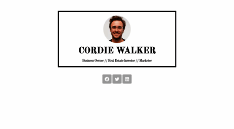 cordiewalker.com