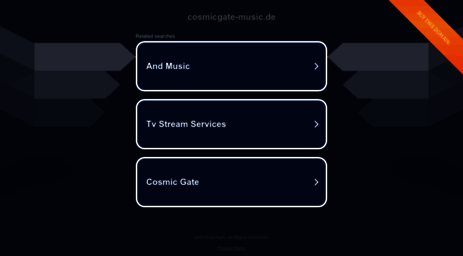 cosmicgate-music.de