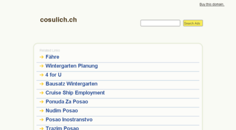 cosulich.ch