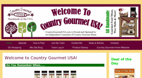 countrygourmetusa.com