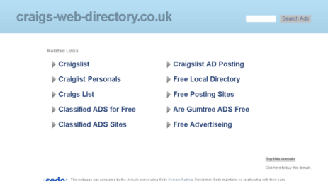craigs-web-directory.co.uk