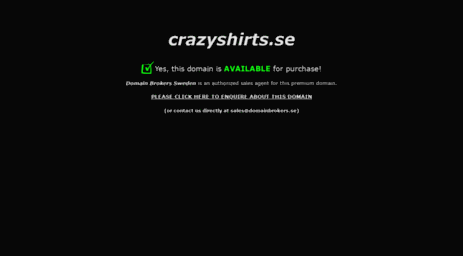 crazyshirts.se