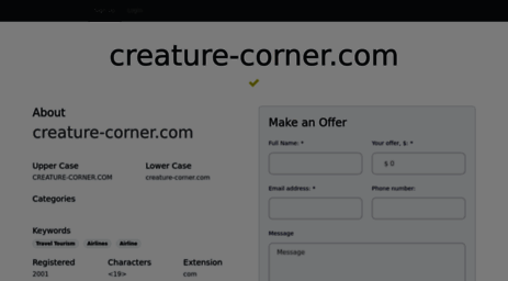 creature-corner.com