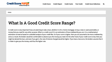 creditscoresrange.net