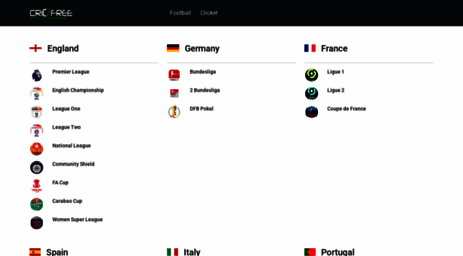 Cricfree sky sports online football