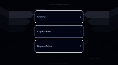 criminal-justice.info