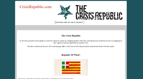 crisisrepublic.com