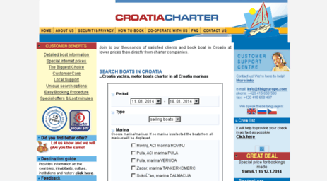croatia-charter.1bigeurope.com