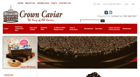 crowncaviar.com