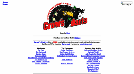 crowsdarts.com