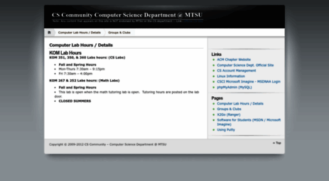 cs.mtsu.edu