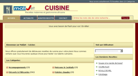 cuisine.malijet.com
