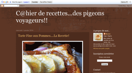 cuisinedespigeonsvoyageurs.blogspot.com