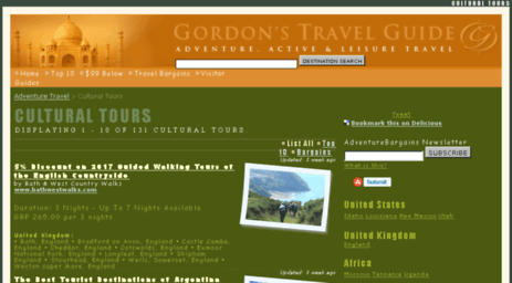 cultural-tours.gordonsguide.com