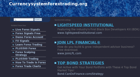 currencysystemforextrading.org