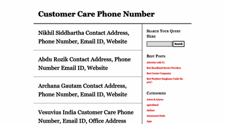 customercarephonenumber.in