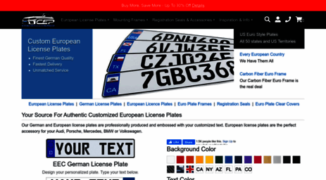 customeuropeanplates.com
