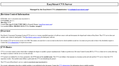 cvs.easystreet.com