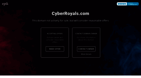 cyberroyals.com