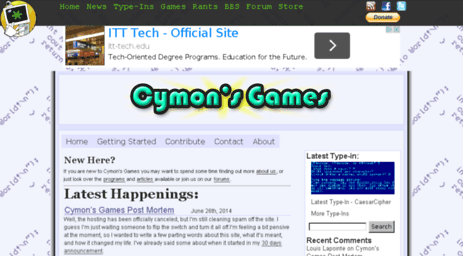 cymonsgames.com