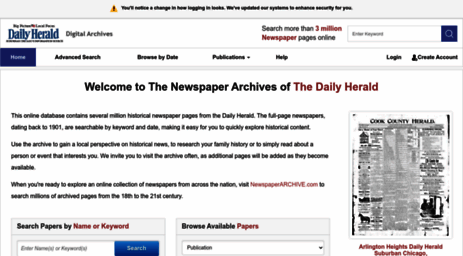 dailyherald.newspaperarchive.com