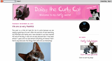 daisythecurlycat.blogspot.com
