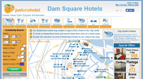 damsquarehotels.com