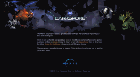darkspore.com