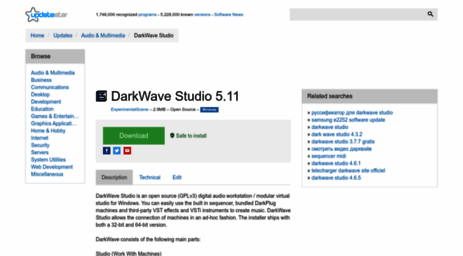 darkwave-studio.updatestar.com