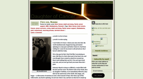 daughterofcancer.wordpress.com