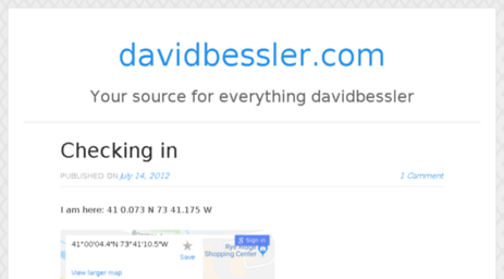 davidbessler.com