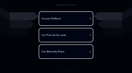 davy-pocket.com