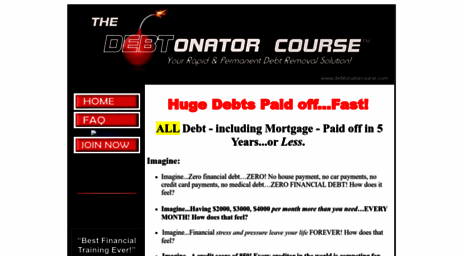 debtonatorcourse.com