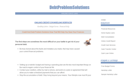 debtproblemsolutions.com