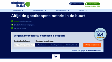 degoedkoopstenotaris.nl