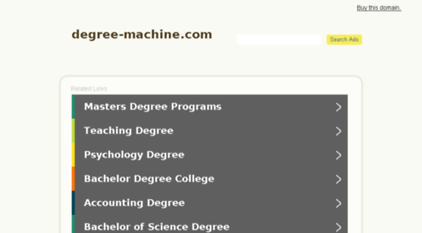 degree-machine.com