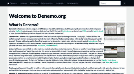 denemo.org
