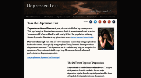 depressedtest.com