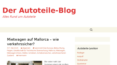 der-autoteile-blog.de