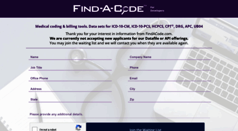 developer.findacode.com