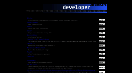 developer.gauner.org