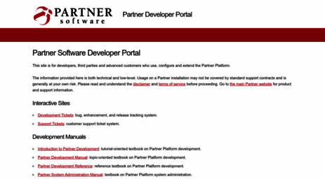developer.partnersoft.com