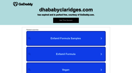 dhababyclaridges.com